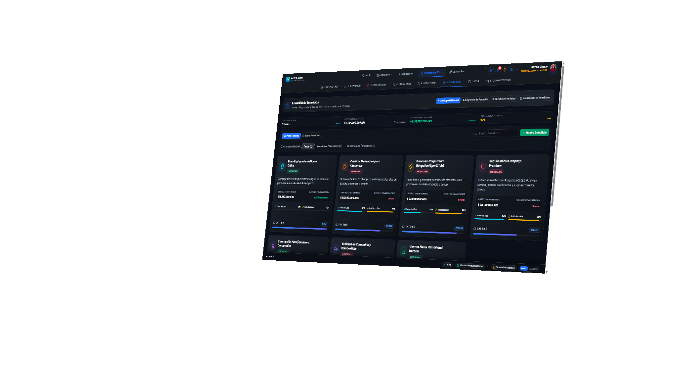Estructura y Simulación de Compensaciones